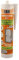 GEB Gebsicone G1 Mastic silicone pour vitrages et constructions métalliques. Excellent adhérence, résiste aux températures extrêmes et aux UV. 310ml - Blanc