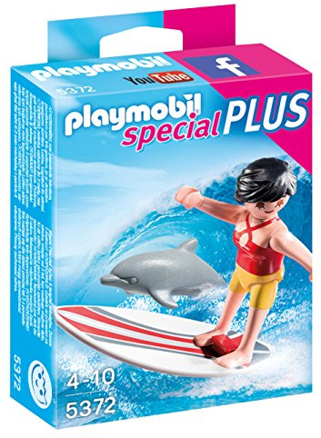 PLAYMOBIL Special Plus 5372 Surferin mit Delfin, Ab 4 Jahren