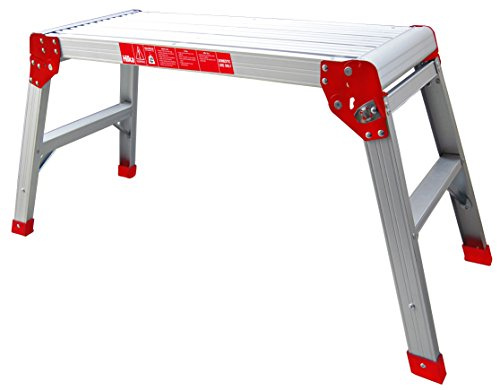 Hilka Tools AWP7630 Piattaforma di lavoro in alluminio, argento