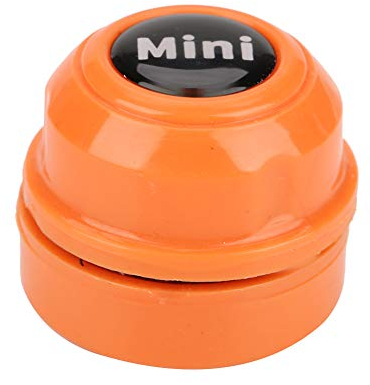 Aquarium Cleaner Mini Magnetic Aquarium Reinigungsbürste für Glas, tragbar, Fish Tank Bürste, Glasreiniger, 8 mm (orange)