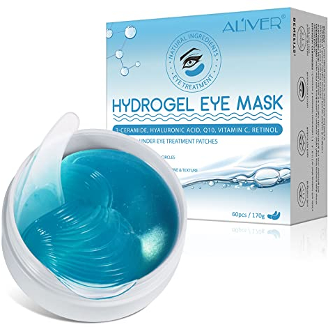 60-teiliges Kollagen unter den Augenklappen, Augen-Gel-Pads, Behandlung zur Reduzierung von Augenringen, Aufhellung von Falten, Anti-Aging, feuchtigkeitsspendend, feine Linien, Tränensäcke
