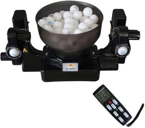 Robot Da Ping Pong Lanciapalle, Robot Da Ping Pong, Robot Da Ping Pong Automatico, Esercizi Di Ping Pong a Casa, Lanciapalle Con Telecomando Senza Fili, Ideale per Principianti E Giocatori Avanzati