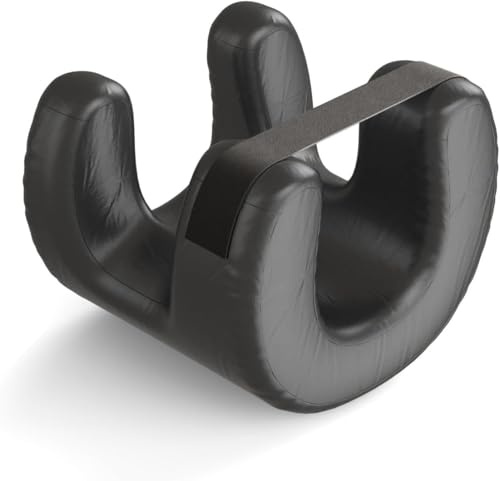 HEYOUTH Almohada Antiarrugas,Almohada Cervicales y Cuello,Almohada de Belleza Antienvejecimiento,Almohadas Viscoelasticas,para Mantener la Cabeza Recta,Aliviar el Dolor de Cuello (Negro)