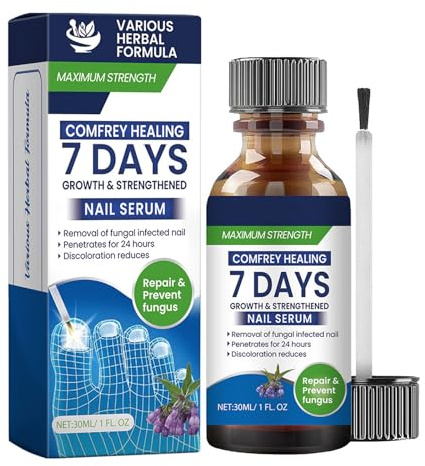 Nail Fungus Treatment - Fungal Nail Treatment for Toenalis and Fingernails - Nail Fungus Treatment for Thick, Discolored, Brittle Nails - Toe Fingernail Repair Liquid Solution for Woman and Man