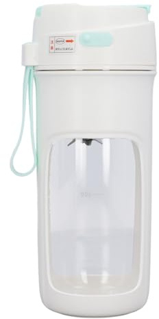 Frullatore Portatile 500 ml con Motore ad Alte Prestazioni per Bevande Veloci in Pochi Minuti, Frullatore Singolo per Viaggi, Ufficio, Colazione Sana