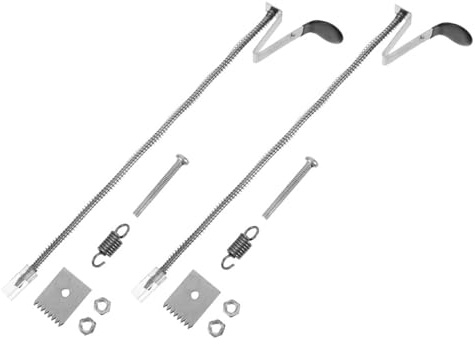 Beavorty Set di Accessori e Migliorare L'efficienza del Lavoro per Legatrice Piante Lame, e in Inossidabile, Facile da Usare 2 Set Inclusi