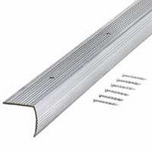 M-D Building Products 72 in. L Prefinished Silver Aluminum Stair Edge