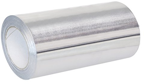 SCAPP Aluminium Klebeband 25, 33, 50, 100, 150, 200, 300 mm breit, 25 m Rolle, 0,1 mm dick – (Breite 300 mm)