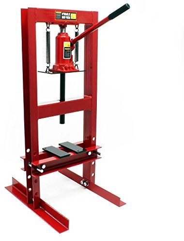 Wiltec Presse hydraulique Presse atelier Presse cadre Force de pressage de 6 Tonnes Vérin