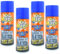 Dr Magic 390ml x 4 Cans, Oven & Grill Cleaner