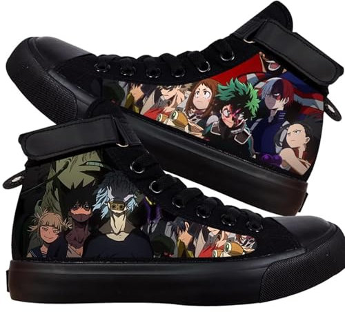KPOP Mha Anime Shoes Merch Deku Bakugou Cosplay High-Top Schuhe