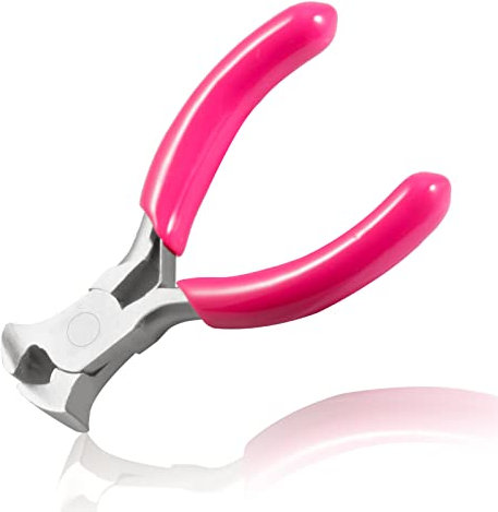LEONTOOL 3 Inches End Cutting Pliers Mini End Nippers for Jewelry Making Mini Pliers for Jewelry Making Supplies