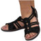 Allence 2023 Mode Sandales éLéGantes Pour Femme - Chaussures Pieds Sensibles Chaussures Pieds Larges Chaussure Femme Confortable Sandales à Bout Ouvert Sandale Randonnee Chaussures De Loisirs EU35-43