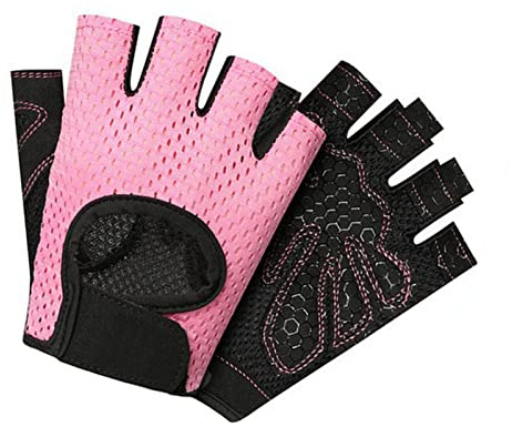 SPYMINNPOO Träningshandskar halkfria träningshandskar, fitnesshandskar, stötsäkra, andningsbara, comexercisehandskar, bekväma nylon utomhusträningshandskar, livjackor och västar
