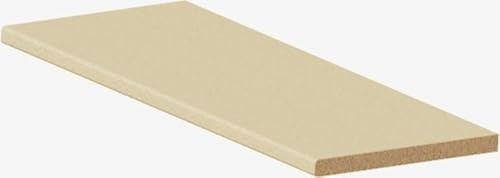 Margelle 60 cm grès cérame épaisseur 2 cm - Largeur sur Mesure de 20cm à 29 cm (Travertin, 21 cm)