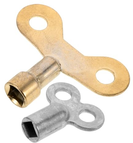 LAPYAPPE 2pezzi Chiavi Sfiato Pratiche Per Apertura e Chiusura Valvole Compatibili Radiatori Design e Maneggevole