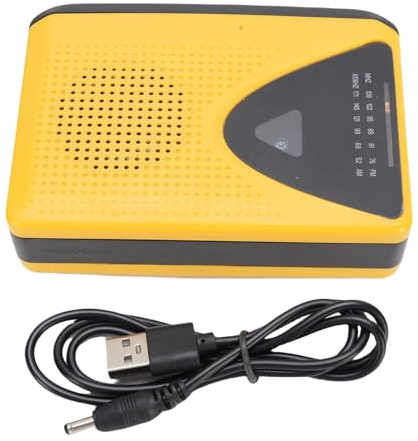 CHEOTIME Reproductor de Cinta de Cassette Reproductor de Cassette portátil Retro con Am FM Radio Cassette Reproductor de Reproductor de Reproductor de Grabador con Incorporado