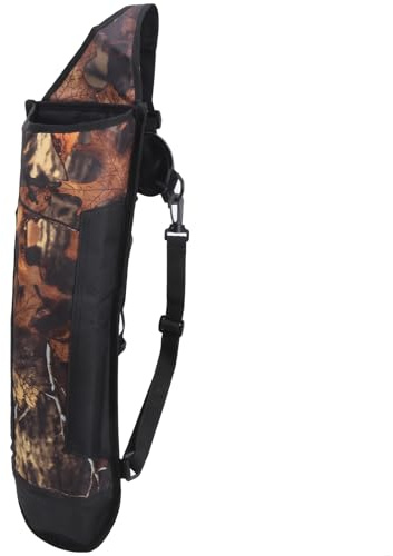MechKit Carquois de Flèche, Sac à Dos de Flèche en Toile Polyester Carquois Bandoulière Camouflage pour Tir à l'arc