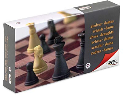 Cayro - Dame-Schach, magnetisches Reisespiel, 2 Spieler (450)