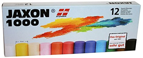 Jaxon 47312 Lot de 12 Pastels à l'huile