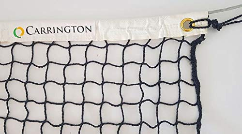 CARRINGTON® Tennisnetz, 3 mm, Turnier, robust – UV-behandelt