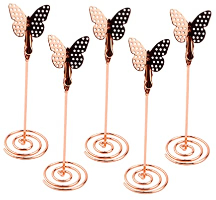 HOMSFOU 12 Stk Baby Metall Zeichen Stehen