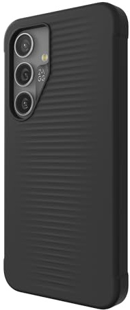 ZAGG Luxe Coque de Protection pour Samsung Galaxy S24, Protection Contre Les Chutes de 10 Pieds, légère, résistante aux Chocs, graphène (Noir)