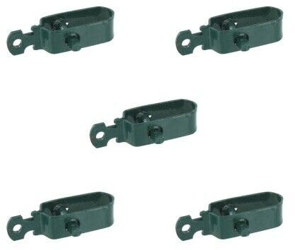 Garmix Lot de 5 tendeurs de câble de clôture en 2 couleurs 3 tailles (vert 130 mm)