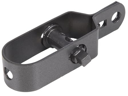 Alberts 839079 Tendeur de fil de fer | galvanisé, revêtement plastique anthracite RAL 7016 | taille 3 | longueur 115 mm | kit de 50