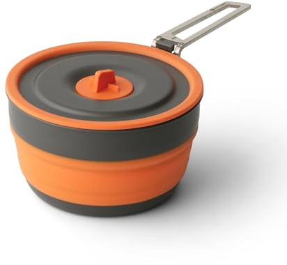 Sea to Summit Frontier Ultraleichter, faltbarer 1-Liter-Topf für Rucksackreisen und Camping