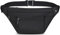Bum Bag Fanny Pack Running Belt with Water Bottle Holder Waterproof Waist Packs Large Capacity for Dog Walking Climbing Hiking Travel Cycling Outdoor Sport (Black)