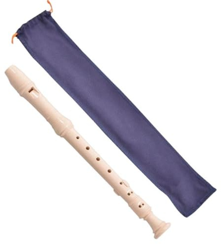 Blockflöjt Musikinstrument 8-håls Sopranblockflöjt Tyska/engelska Lätt Att Spela