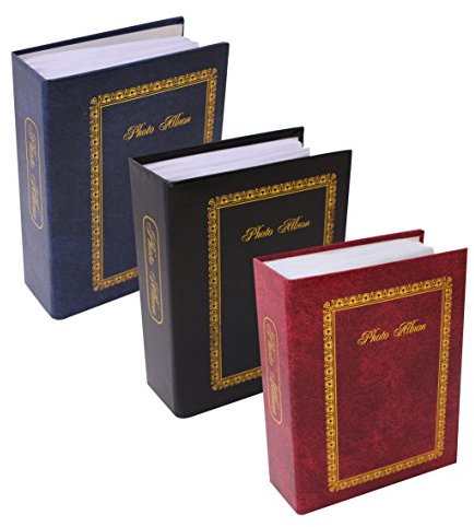 AtlonaTallon 6x4 Plain Photo Album with 200 Pockets - Random color