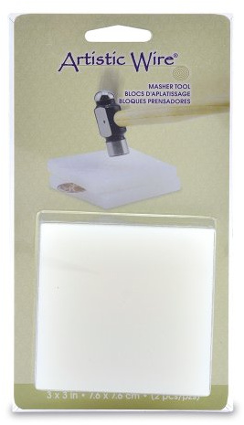 Artistic Wire, Nylon Masher 3 in x 3 in / 76.2 mm x 76.2 mm, 2 pc