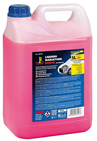 Lampa 38107 Superior-Rosso G12+, Liquido antigelo radiatore (-20°C) - 5 L