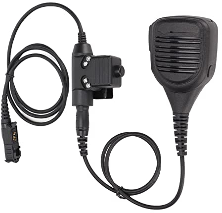 Handmikrofon för MOTOROLA XiR P6600 P6620 DP2400 MTP3250 DEP550 DP2400 MTP3550 MTP3150, U94 PTT Axelmikrofon, Walkie Talkie Speaker Mic