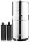 PHOENIX GRAVITY 6-Litre NSF Certified AISI 304 Stainless Steel Countertop Water Filter System with 2 Smart (Black) Carbon Filter Elements & Free Stainless Steel Water Spigot (6 L)
