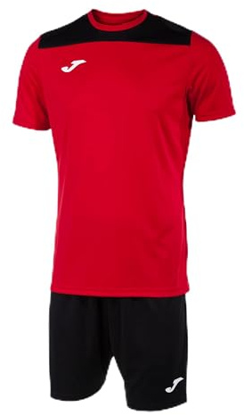 Joma Set uomo Phoenix II rosso nero