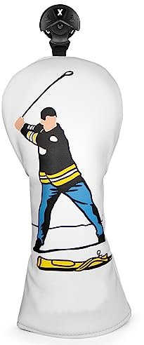 Barudan Golf, 3er-Holz-Schlägerabdeckung – lustige Fairwayholz-Abdeckung, passend für 3er-, 4er-, 5er-, 7er- und X-Hölzer, geeignet für alle Marken