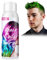 Green Hair Colour Spray, Temporary Coloured Hairspray, Washable One Time Hair Dye Spray for Party Fancy Dress Cosplay Halloween, Fast Dyeing, Suitable for Many Hair Types of Kids Adults- 100ml