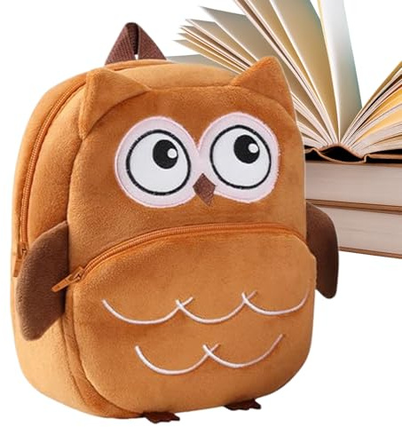 Zaino a forma di animale, design carino con cartoni animati, forniture per bambini all'aperto, zaino leggero per la scuola, zaino per libri durevole, attrezzatura asilo nido per bambini e ragazze