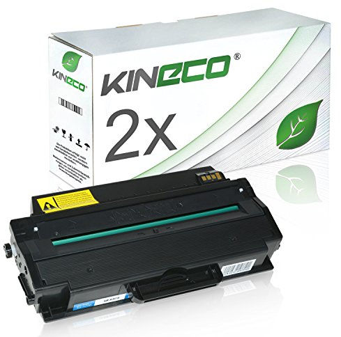 2 Toner kompatibel mit MLT-D103 für Samsung ML-2950NDR, ML-2955FW, SCX-4726FN, SCX-4728FD, SCX-4729FW - MLT-D103L/ELS - Schwarz je 2.500 Seiten