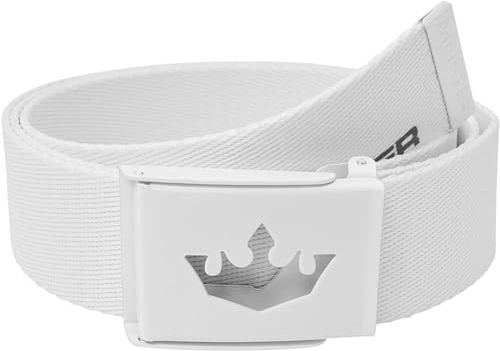 Meister Player Cinturón de Golf de Cinta Tejida - Ajustable y Reversible