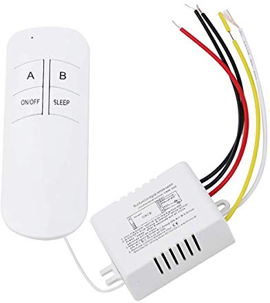 Telecomando senza fili per interruttore da parete, 1/2/3/4 vie, ON/OFF 220 V, ricevitore radio da parete, trasmettitore telecomando con batteria