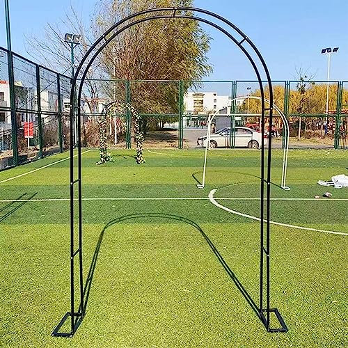 Arche Jardin pour Rosiers Plantes Grimpantes, Metal Arceau à Rosiers, Arche de Rosiers Vigne Mariage, Pergola Tonnelle de Jardin, Intérieur Extérieur Décoration de Fête,350x220x40CM