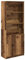 vidaXL Highboard Altholz-Optik 70x35x180 cm Holzwerkstoff, Schrank, Lagerschrank, Schrank hoch, Beistellschrank, hoher Schrank, Schrank mit Tür