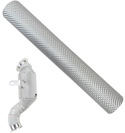 Écran de protection thermique pour échappement automobile, écran de protection thermique de 40,6 cm x 1 m pour échappement, barrière thermique, remplacement d'écran de protection thermique pour