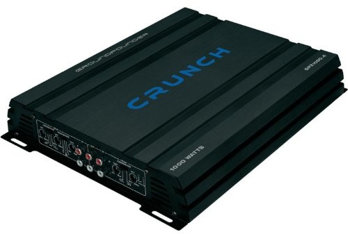 Crunch GPX1000.4 4.0 Car Wired Black audio amplifier