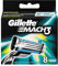 Gillette Mach3 Rasierklingen Herren, Packung mit 8 Nachfüllpackungen für Rasierklingen, XL, Verpackung kann variieren