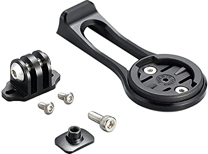 Cestbon Out Front Bike Mount for Garmin Edge Wahoo Elemnt Compatibel with Specialized S-Works Road Bicycle, Garmin Wahoo Bicycle Stem Gopro Combo Mount for S-Works Tarmac SL7 Vange Future Stem Comp